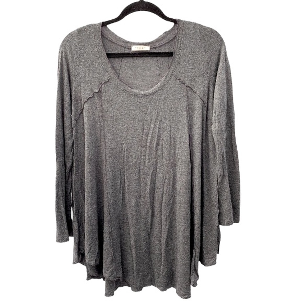 Phanuel Grey Long Sleeve Tunic